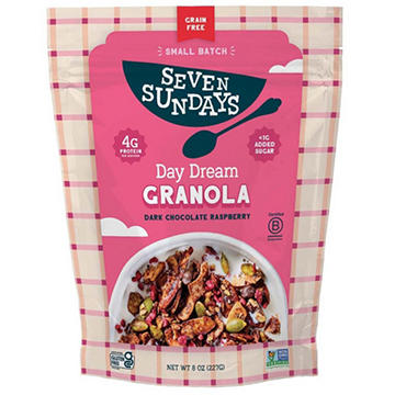 Seven Sundays Day Dream Granola - Dark Chocolate Raspberry