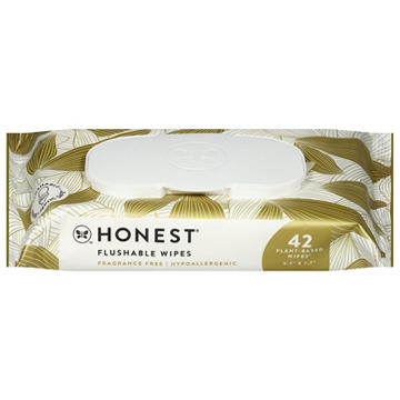 The Honest Company Flushable Wipes Gilded Wings