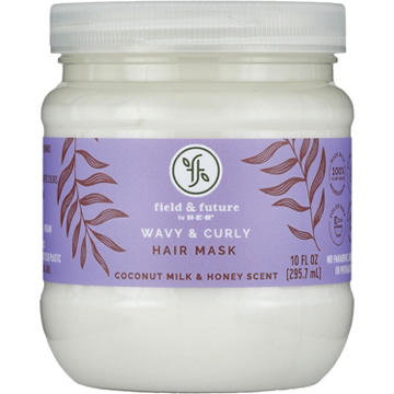 Field & Future by H-E-B Wavy & Curly Hair Mask Treatment - Coconut Milk & Honey