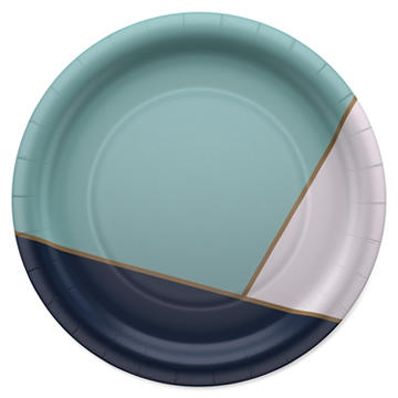 American Greetings Abstract Design 9" Paper Plates