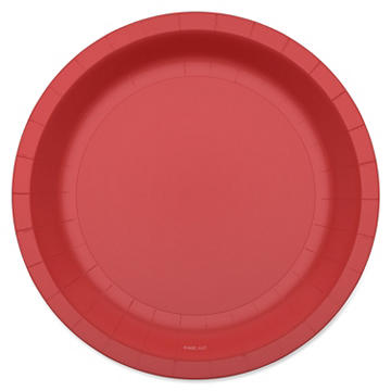 American Greetings Red 7" Paper Plates