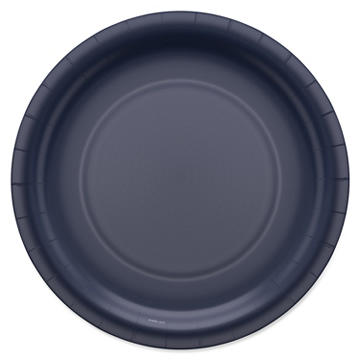 American Greetings Navy Blue 9" Paper Plates
