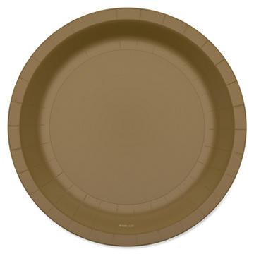 American Greetings Gold 7" Paper Plates