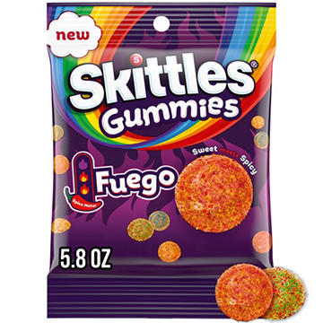 Skittles Gummies Fuego Sweet & Spicy Candy
