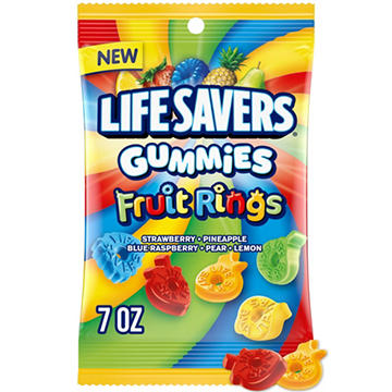 Life Savers Gummies Fruit Rings Candy