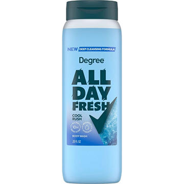Degree Men Deep Cleansing All Day Fresh Body Wash - Cool Rush
