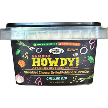 Culinary Cowgirls Howdy! Grilled Poblano & Corn Chilled Dip