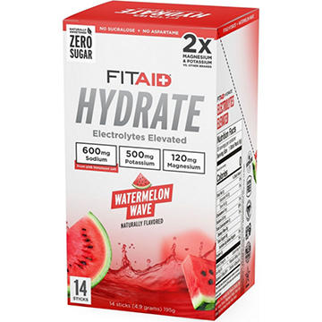 LIFEAID FITAID Hydrate Stick Packs - Watermelon Wave