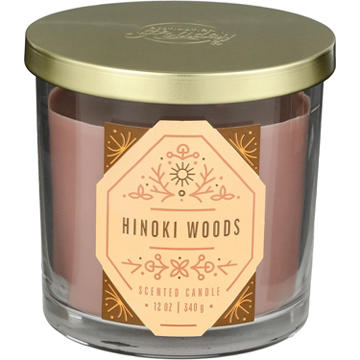 Destination Holiday Hinoki Woods Scented Candle