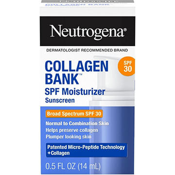 Neutrogena Collagen Bank Moisturizer Sunscreen - SPF 30