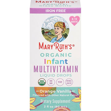 Mary Ruth's Organic Gripe Water Liquid Drops - Grape