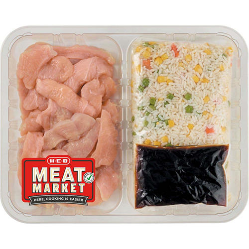 H-E-B Meat Market Chicken Fried Rice Kit