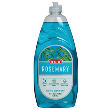 H-E-B Ultra Concentrated Dishwashing Liquid - Rosemary