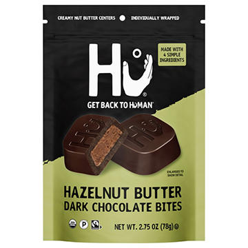 Hu Hazelnut Butter Dark Chocolate Bites