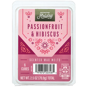 Destination Holiday Passionfruit & Hibiscus Scented Wax Melts