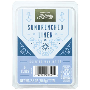 Destination Holiday Sundrenched Linen Scented Wax Melts