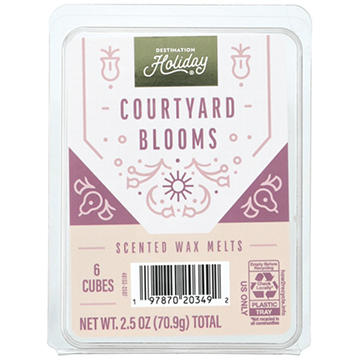 Destination Holiday Courtyard Blooms Scented Wax Melts