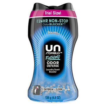 Downy Unstopables Fusions Scent Booster Beads -  Daybreak + Clean, Trial Size