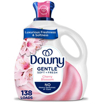 Downy Gentle Soft + Fresh Fabric Softener, 138 Loads - Cherry Blossom
