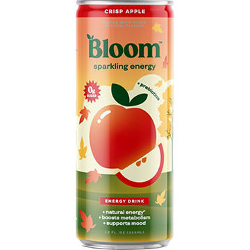 Bloom Zero Sugar Sparkling Energy Drink - Crisp Apple