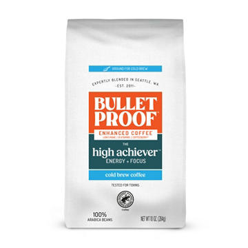 Bulletproof The High Achiever  Medium Roast Cold Brew Ground Coffee