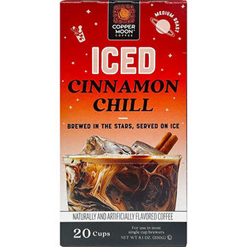 Copper Moon Iced Cinnamon Chill Medium Roast Single Serve Coffee Pods