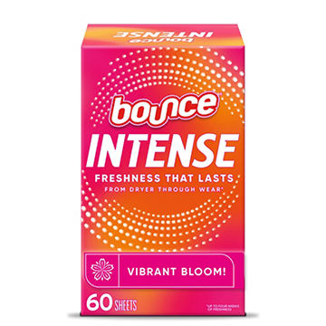 Bounce Dryer Sheets - Intense Vibrant Bloom