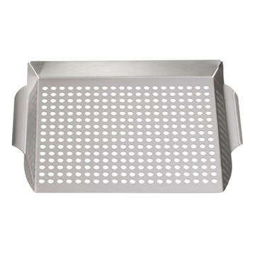 Mr. Bar-B-Q Stainless Steel Deep Grill Topper