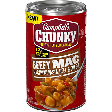 Campbell's Chunky Beefy Mac Soup
