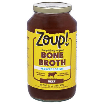 Zoup! Reduced Sodium Beef Bone Broth