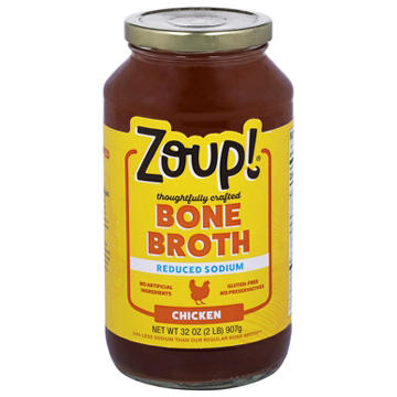 Zoup! Reduced Sodium Chicken Bone Broth