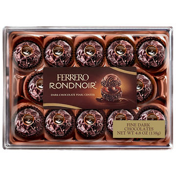 Ferrero Rondnoir Fine Dark Chocolates Gift Box, 14 pc