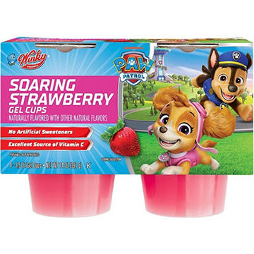 Winkys Soaring Strawberry 4 pk Gelatin Cups