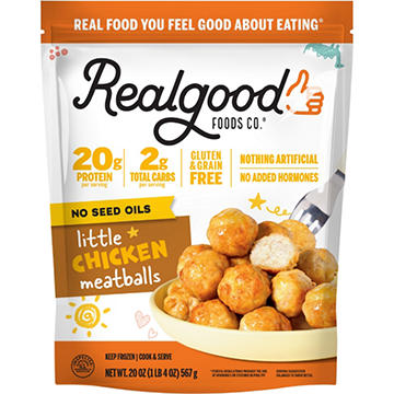 Real Good Foods Co. Frozen Little Chicken Meatballs