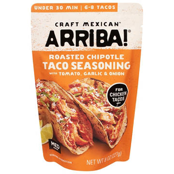 Arriba! Craft Mexican Roasted Chipotle Taco Seasoning