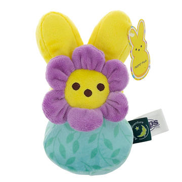Animal Adventure Peeps Flower Bunny Easter Plush - Yellow
