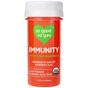 So Good So You Immunity Watermelon Strawberry Shot