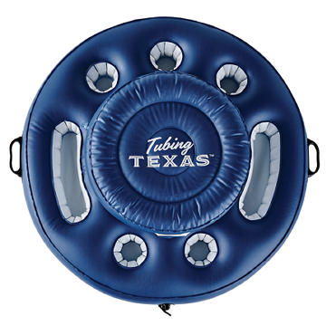 H-E-B Tubing Texas Inflatable Round Floating Cooler