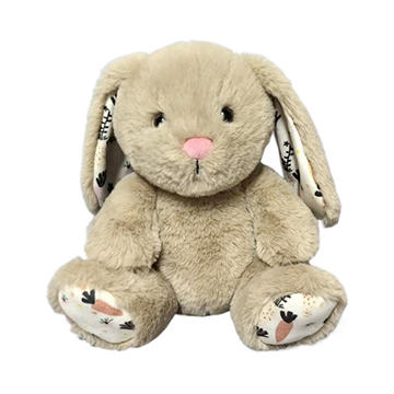 Destination Holiday Sitting Brown Bunny Easter Plush