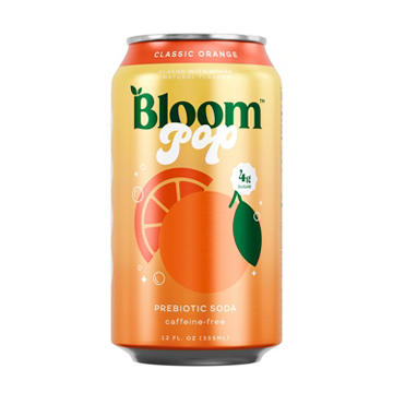 Bloom Pop Prebiotic Soda - Classic Orange