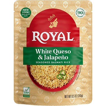 Royal White Queso & Jalapeno Basmati Rice