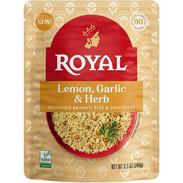 Royal Lemon, Garlic & Herb Basmati Rice & Chickpeas