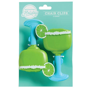 Destination Holiday Margarita Summer Chair Clips