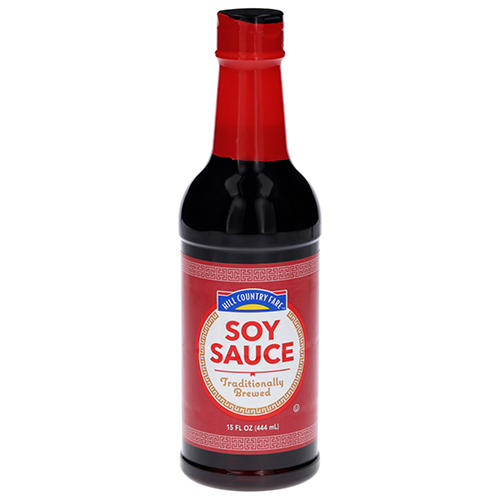 Hill Country Fare Soy Sauce, 15 oz