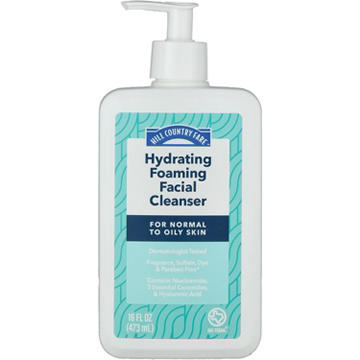 Hill Country Fare Hydrating Foaming Facial Cleanser - Normal to Oily Skin, Fragrance Free