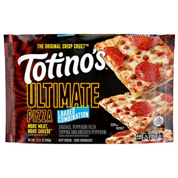 Totino's Ultimate Loaded Combination Frozen Pizza