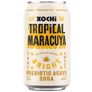 XOCHi Prebiotic Agave Soda - Tropical Maracuya