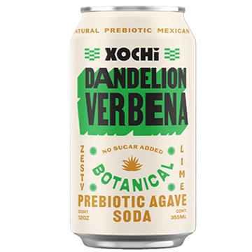 XOCHi Prebiotic Agave Soda - Dandelion Verbena