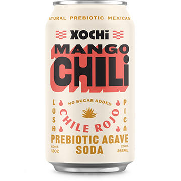 XOCHi Prebiotic Agave Soda - Mango Chili