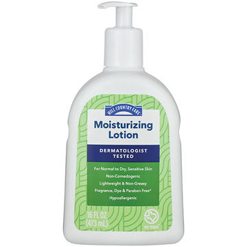 Hill Country Fare Moisturizing Lotion - Normal to Dry Sensitive Skin, Fragrance Free